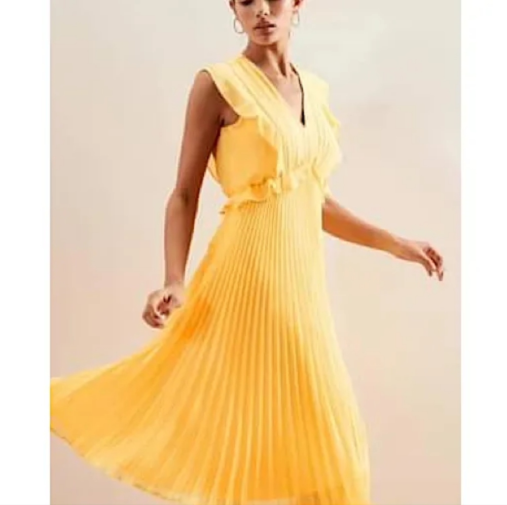 ▫️banana republic yellow dress▫️